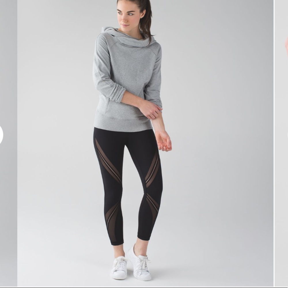 High Times Metta Mesh crop legging